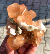 Amazing Topaz Crystal Cluster, Topaz Bunch, Raw Mineral, Topaz Specimen, Topaz from Skardu Pakistan - 312 gram